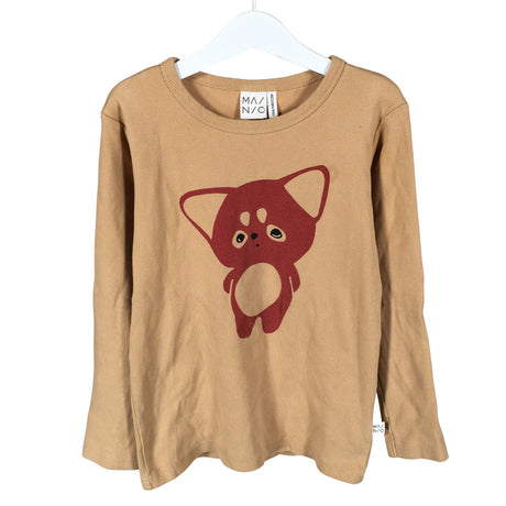 Unisex Mainio - Tricot shirt, size 134 - 140 - Brown ()