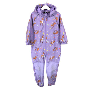 Unisex Name It - Soft shell jumpsuit, size 98 - 104 - Violet (1)