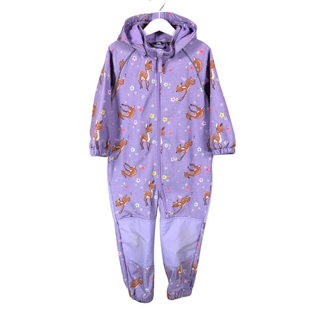Unisex Name It - Soft shell jumpsuit, size 98 - 104 - Violet ()