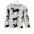 Unisex Marimekko - Tricot shirt, size 104 - 110 - Natural white ()