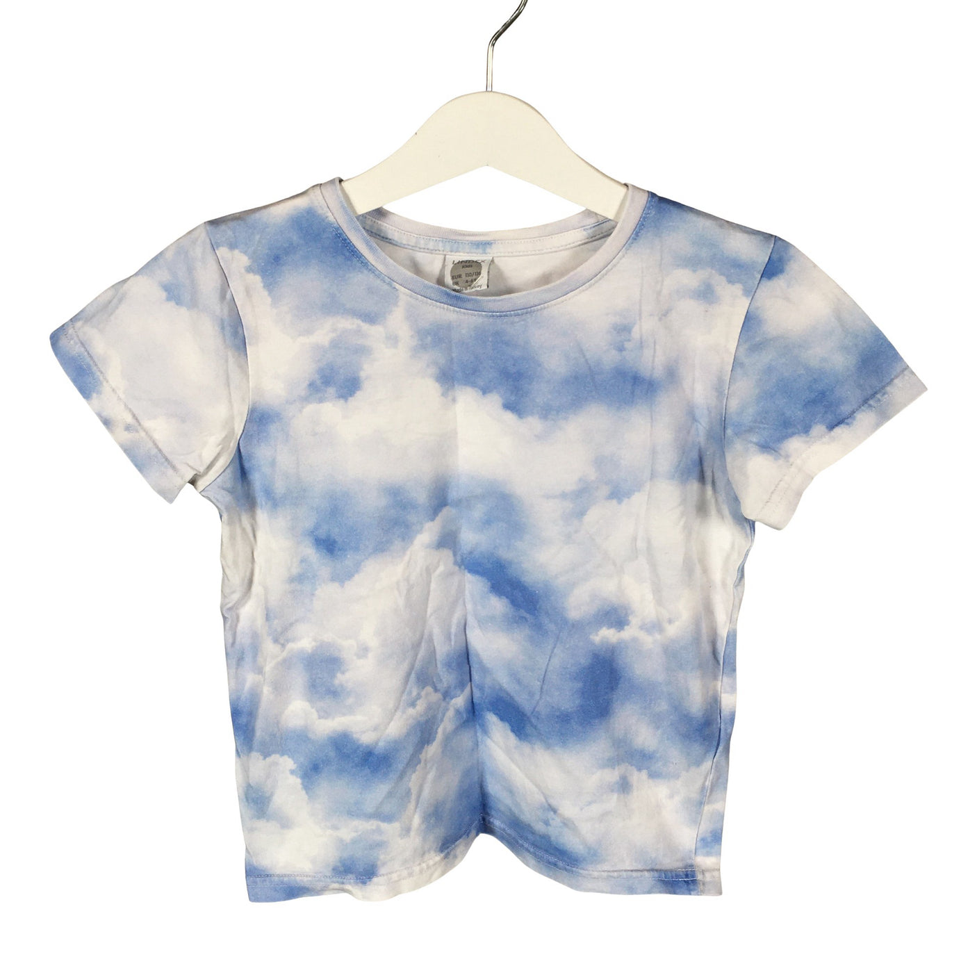 Unisex Lindex - T-shirt, size 110 - 116 - Light blue (1)