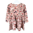 Unisex Lindex - Tricot dress, size 104 - 110 - Light pink ()
