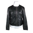 Unisex Saki - Leather jacket, size 44 - Black ()