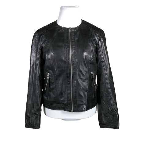 Unisex Saki - Leather jacket, size 44 - Black ()