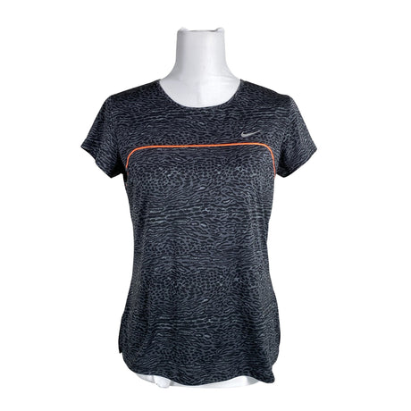 Unisex Nike - Sports shirt, short sleeve, size 38 - Gray ()