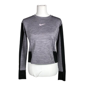 Unisex Nike - Sports shirt, long sleeve, size 36 - Gray (1)