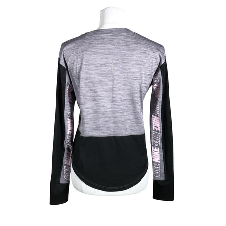 Unisex Nike - Sports shirt, long sleeve, size 36 - Gray (2)