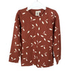 Unisex Kaiko - Tricot shirt, size 122 - 128 - Brown ()