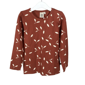 Unisex Kaiko - Tricot shirt, size 122 - 128 - Brown (1)