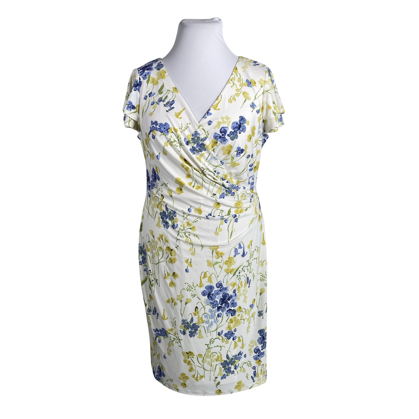 Unisex Lauren Ralph Lauren - Tricot dress, size 44 - White (1)