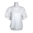 Unisex DKNY - Short-sleeved blouse, size 40 - White ()