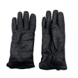 Unisex Axelda - Leather gloves, size 38 - Black ()