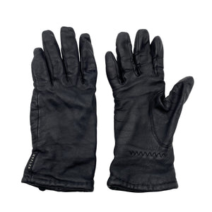 Unisex Hofler - Leather gloves, size Ei kokoa - Black (1)