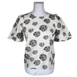 Unisex Rue de Femme - Short-sleeved blouse, size 34 - White ()