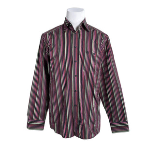 Unisex Casa Moda - Collared shirt, size M - Black (1)