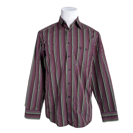 Unisex Casa Moda - Collared shirt, size M - Black ()
