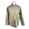 Unisex Part two - Collared shirt, size M - Brown ()