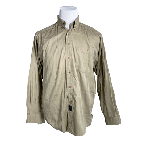 Unisex Part two - Collared shirt, size M - Brown ()