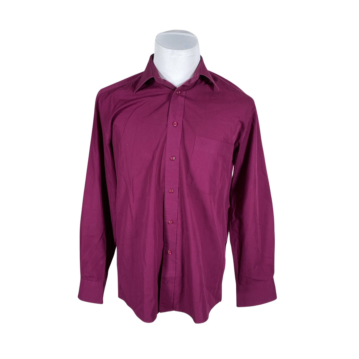 Unisex Melka - Collared shirt, size M - Violet (1)