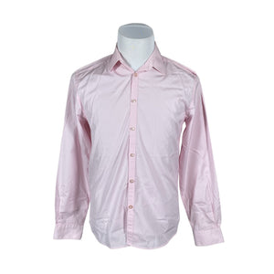 Unisex Selected - Collared shirt, size M - Light pink (1)