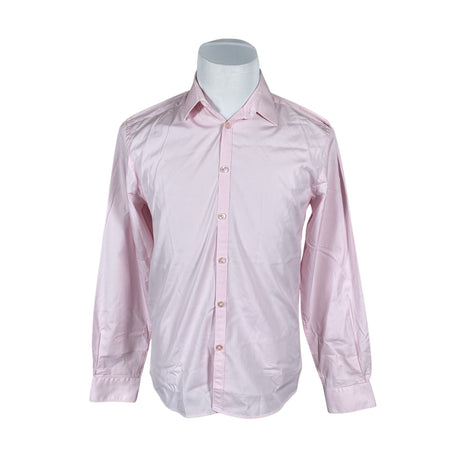 Unisex Selected - Collared shirt, size M - Light pink ()