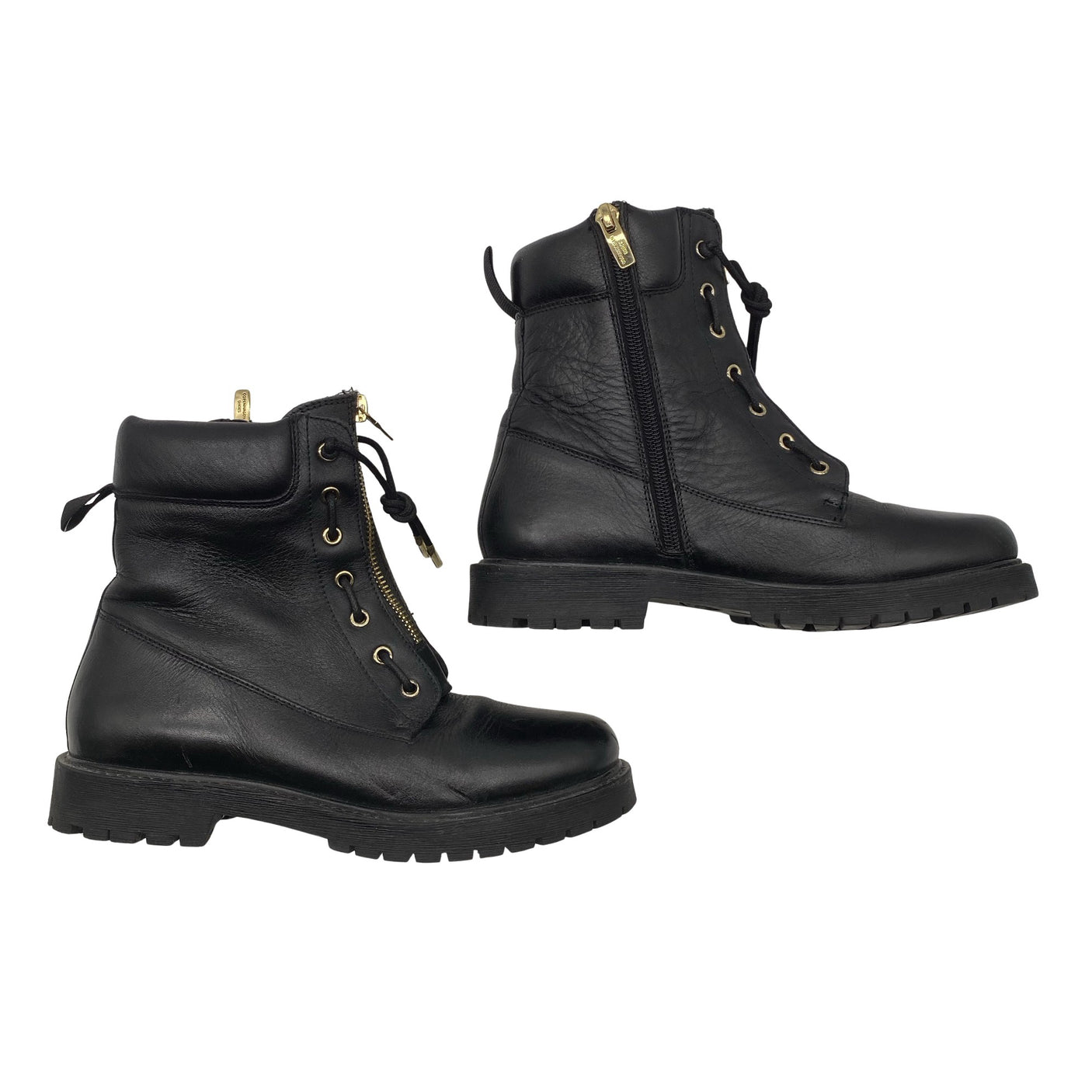 Unisex Copenhagen shoes - Army boots, size 37 - Black (1)