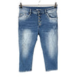 Unisex Piro by Klaus Berggreen - Capri jeans, size 38 - Blue ()
