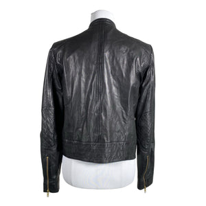 Unisex InWear - Leather jacket, size 38 - Black (2)