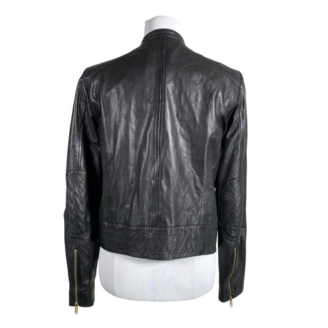 Unisex InWear - Leather jacket, size 38 - Black (2)