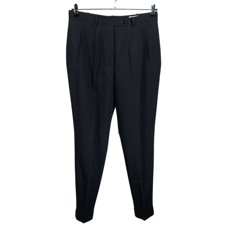 Unisex Cerruti 1881 - Straight leg trousers, size 44 - Black ()
