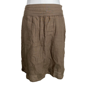 Unisex Esprit - Fabric skirt, size 36 - Brown (1)