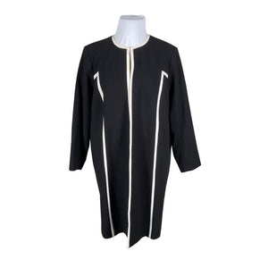 Unisex Calvin Klein - Wool coat, size 46 - Black (1)