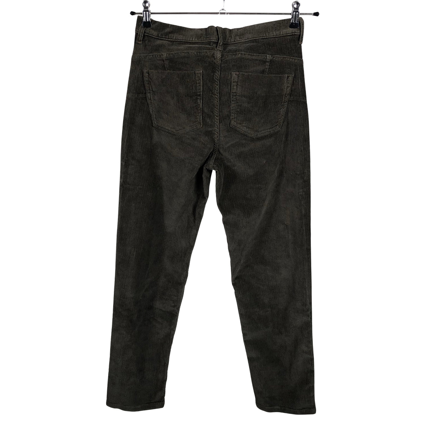 Unisex Sand - Velvet pants, size 36 - Green (2)