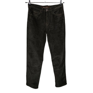 Unisex Sand - Velvet pants, size 36 - Green (1)