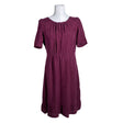 Unisex Burberry - Dress, size 38 - Wine red ()