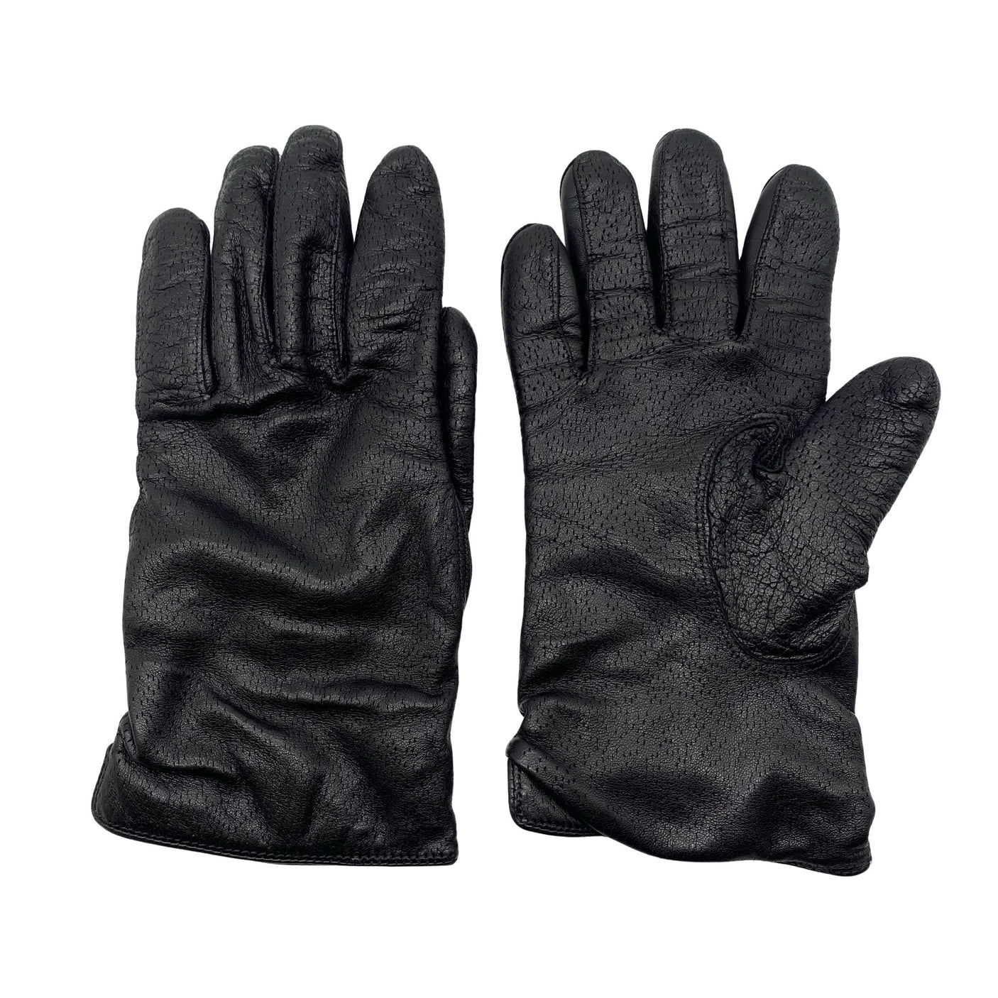 Unisex Sauso - Leather gloves, size Ei kokoa - Black (1)