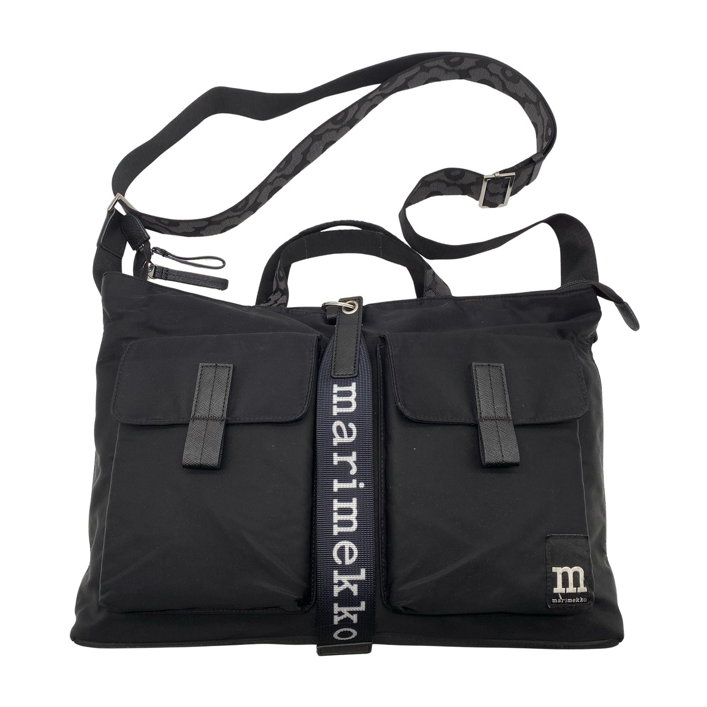 Unisex Marimekko - Shoulder bag, size Maxi - Black (1)