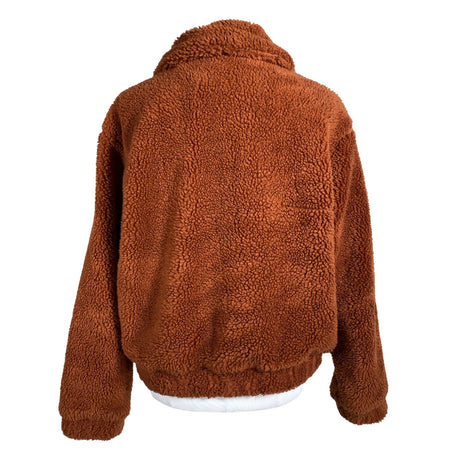 Unisex Urban Outfitters - Faux fur coat, size 38 - Brown (2)