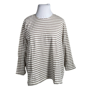 Unisex Gudrun Sjöden - Tricot shirt, size 44 - Brown (1)