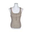 Unisex &Other Stories - Tricot tank top, size 36 - Brown ()