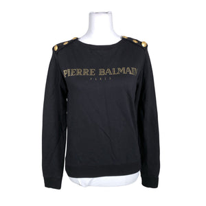 Unisex Pierre Balmain - Sweatshirt, size 36 - Black (1)