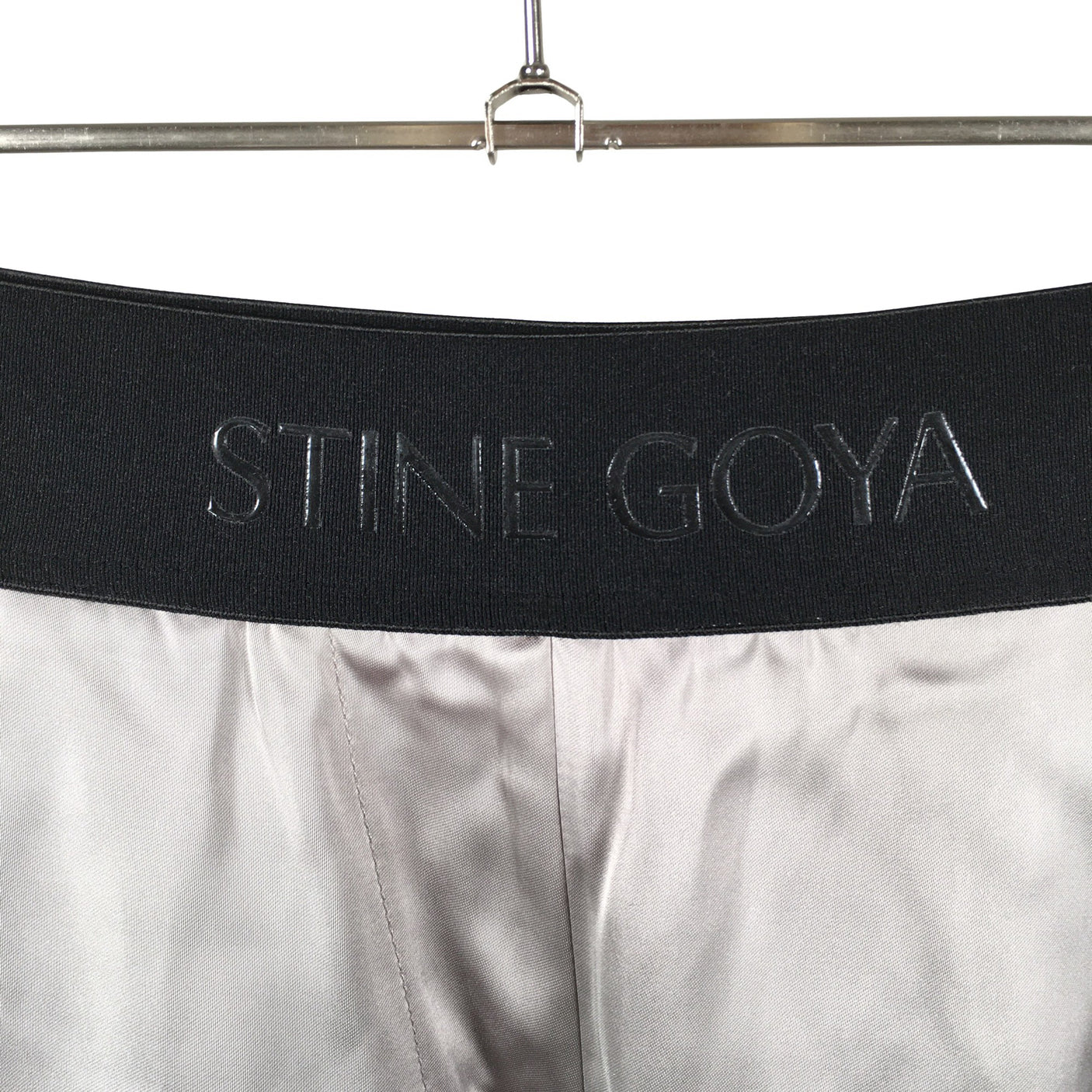 Unisex Stine Goya - Schiffon trousers, size 38 - Gray (3)