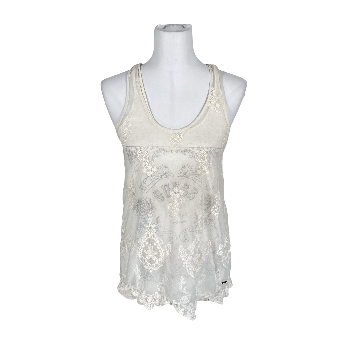 Unisex Guess - Top, size 36 - Natural white (1)