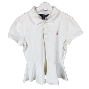 Unisex Polo Ralph Lauren - Polo shirt, size 152 - 158 - White (1)