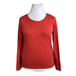 Unisex Cream - Tricot shirt, size 44 - Red ()