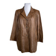 Unisex Atelier Goldner Schnitt - Leather jacket, size 50 - Brown ()