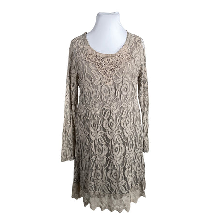 Unisex Cream - Party dress, size 42 - Brown ()