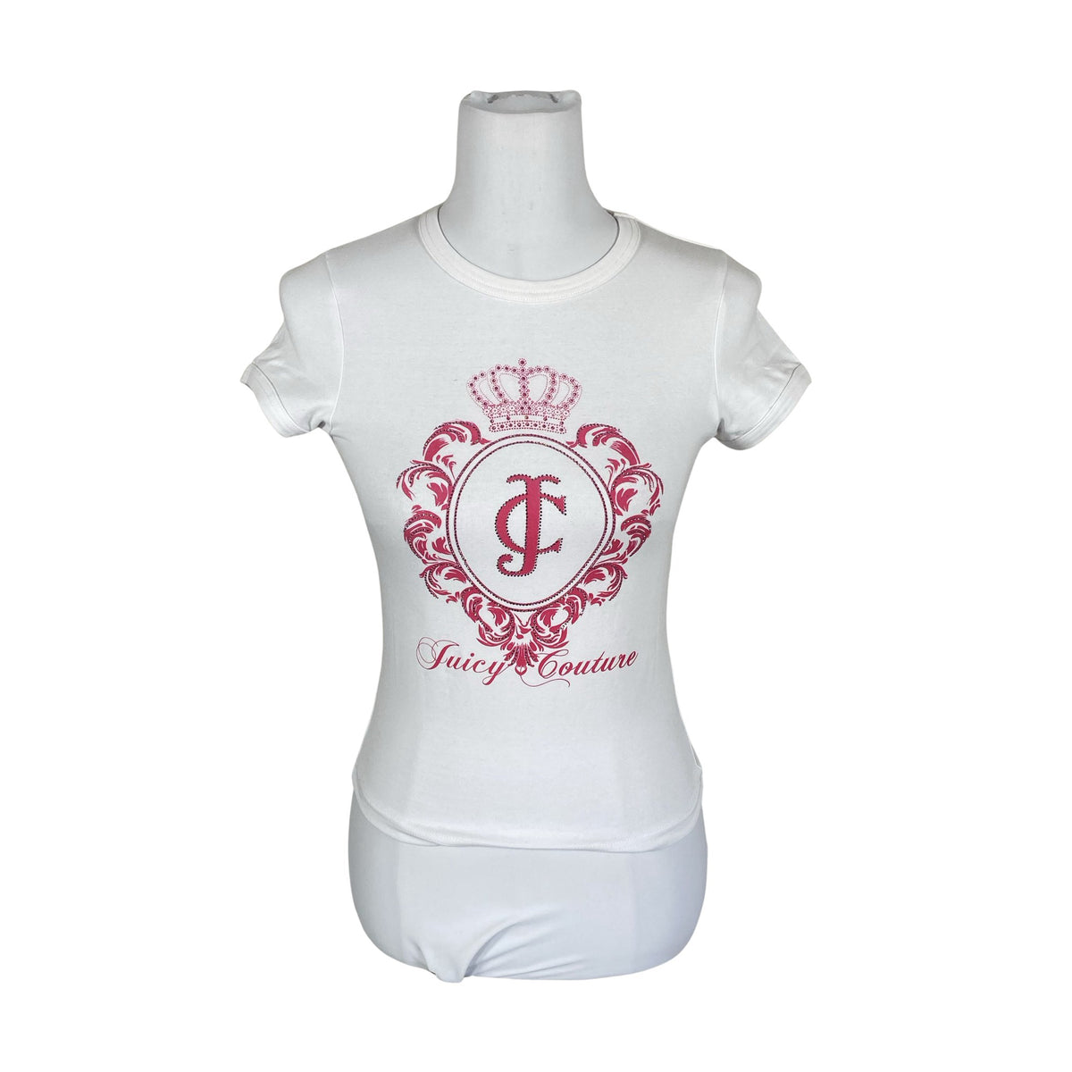 Unisex Juicy Couture - T-shirt, size 34 - White (1)