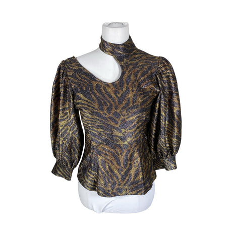 Unisex Ganni - Blouse, size 38 - Black ()