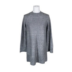 Unisex By Ti Mo - Knit tunic, size 36 - Gray (1)